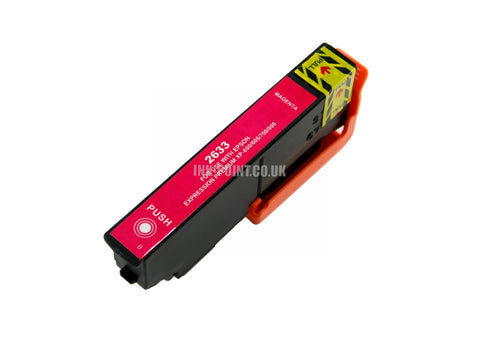 Compatible Epson T2633 XL Magenta Ink Cartridge