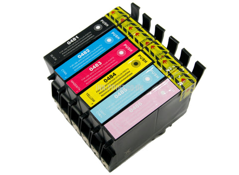 Compatible Epson T0487 Multipack of 6 Ink Cartridges