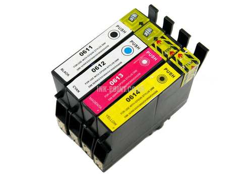 Compatible Epson T0615 Multipack of 4 Ink Cartridges