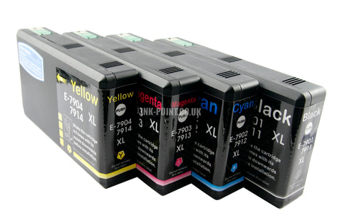 Compatible Epson 79XL Multipack of 4 Ink Cartridges