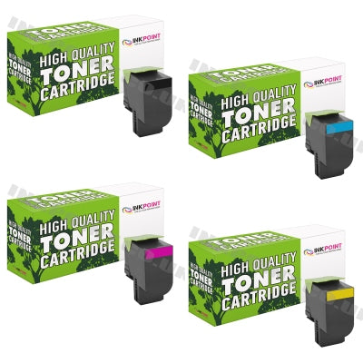 Compatible Lexmark C540 Multipack Of 4 Toner Cartridges