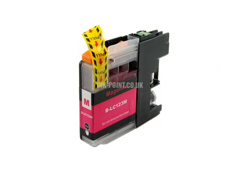 Compatible Brother LC123 Magenta Ink Cartridge