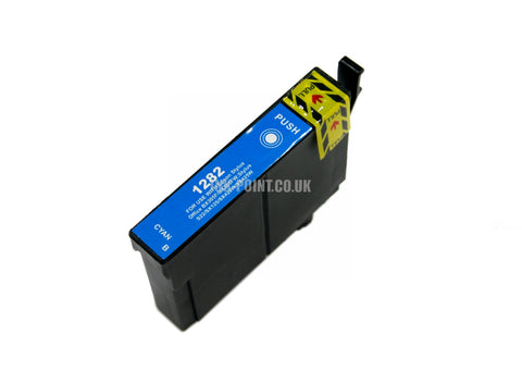 Compatible Epson T1282 Cyan Ink Cartridge