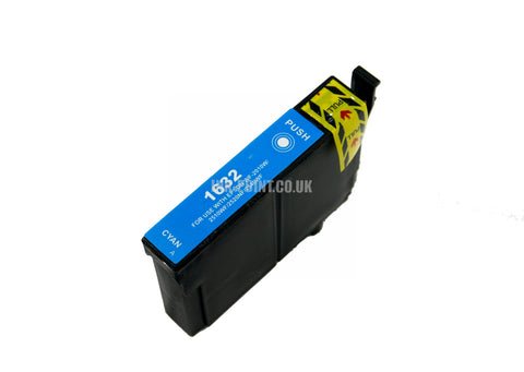 Compatible Epson T1632XL Cyan Ink Cartridge