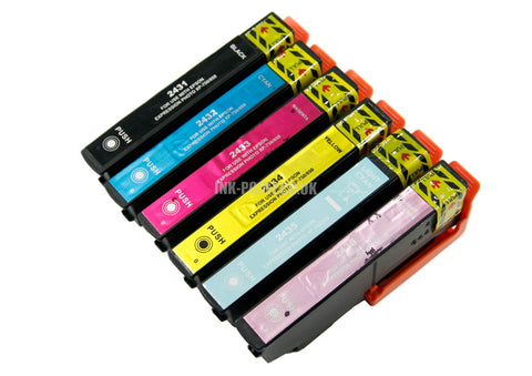 Compatible Epson T24XL Multipack of 6 Ink Cartridges