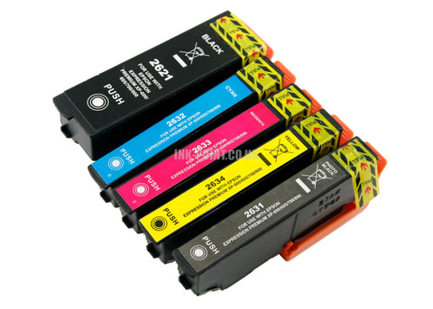 Compatible Epson T26 XL Multipack of 5 Ink Cartridges