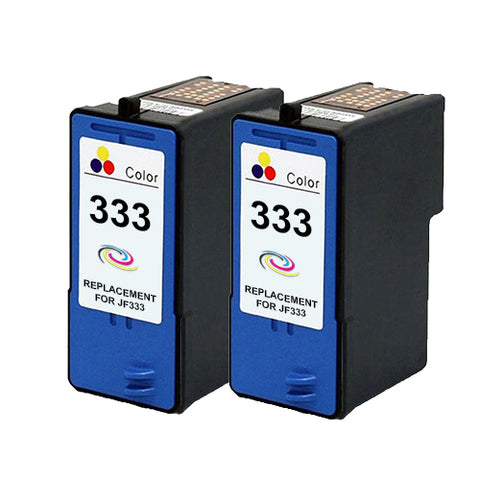 Compatible Dell JF333 Twinpack Colour Ink Cartridges