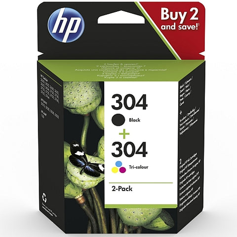 HP 304 Twinpack of Ink Cartridges