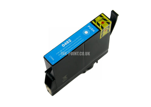 Compatible Epson T0482 Cyan Ink Cartridge