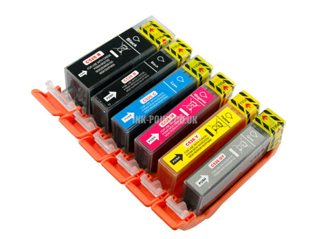 Compatible Canon PGI-525 & CLI-526 Ink Cartridge Multipack