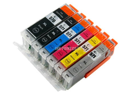Compatible Canon PGI 570XL & CLI 571XL - 6 Cartridge Multipack