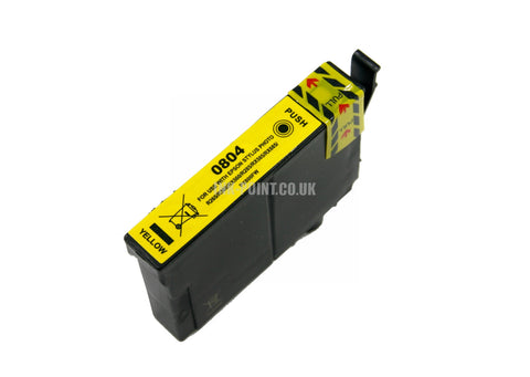 Compatible Epson T0804 Yellow Ink Cartridge