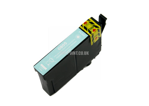 Compatible Epson T0805 Light Cyan Ink Cartridge