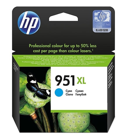HP 951XL High Capacity Cyan Ink Cartridge