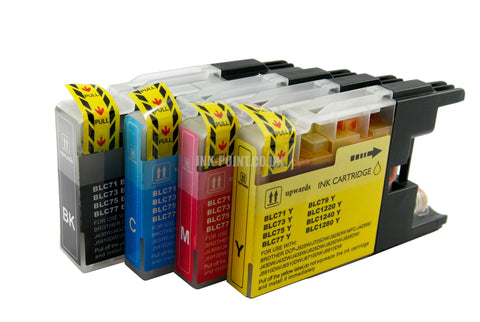 Compatible Brother LC1240 Ink Cartridges Multipack