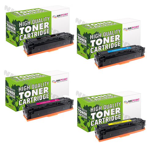 Compatible HP 201X (CF400X, CF4011A, CF402A, CF403A) Multipack Of Toner Cartridges