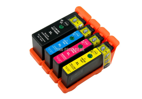 Compatible Lexmark 100XL High Capacity Multipack of 4 Ink Cartridges