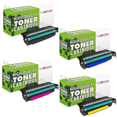 Compatible HP 504A (CE250A, CE251A, CE252A, CE253A) Multipack Of Toner Cartridges