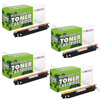 Compatible HP 130A (CF350A, CF351A, CF352A, CF353A) Multipack Of Toner Cartridges