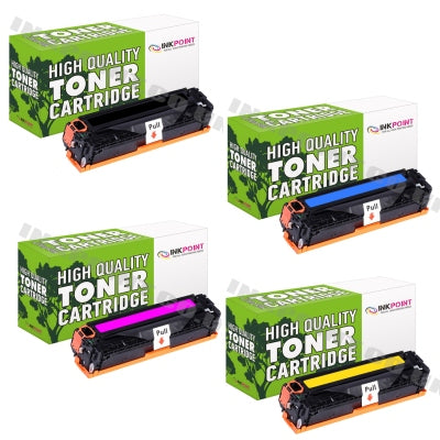 Compatible HP 312A (CF380X, CF381A, CF382A, CF383A) Multipack Of Toner Cartridges