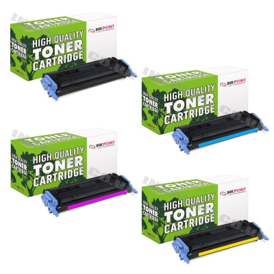 Compatible HP 124A (Q6000A, Q6001A, Q6002A, Q6003A) Multipack Of Toner Cartridges