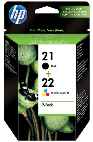 HP 21 & 22 Twinpack of Ink Cartridges